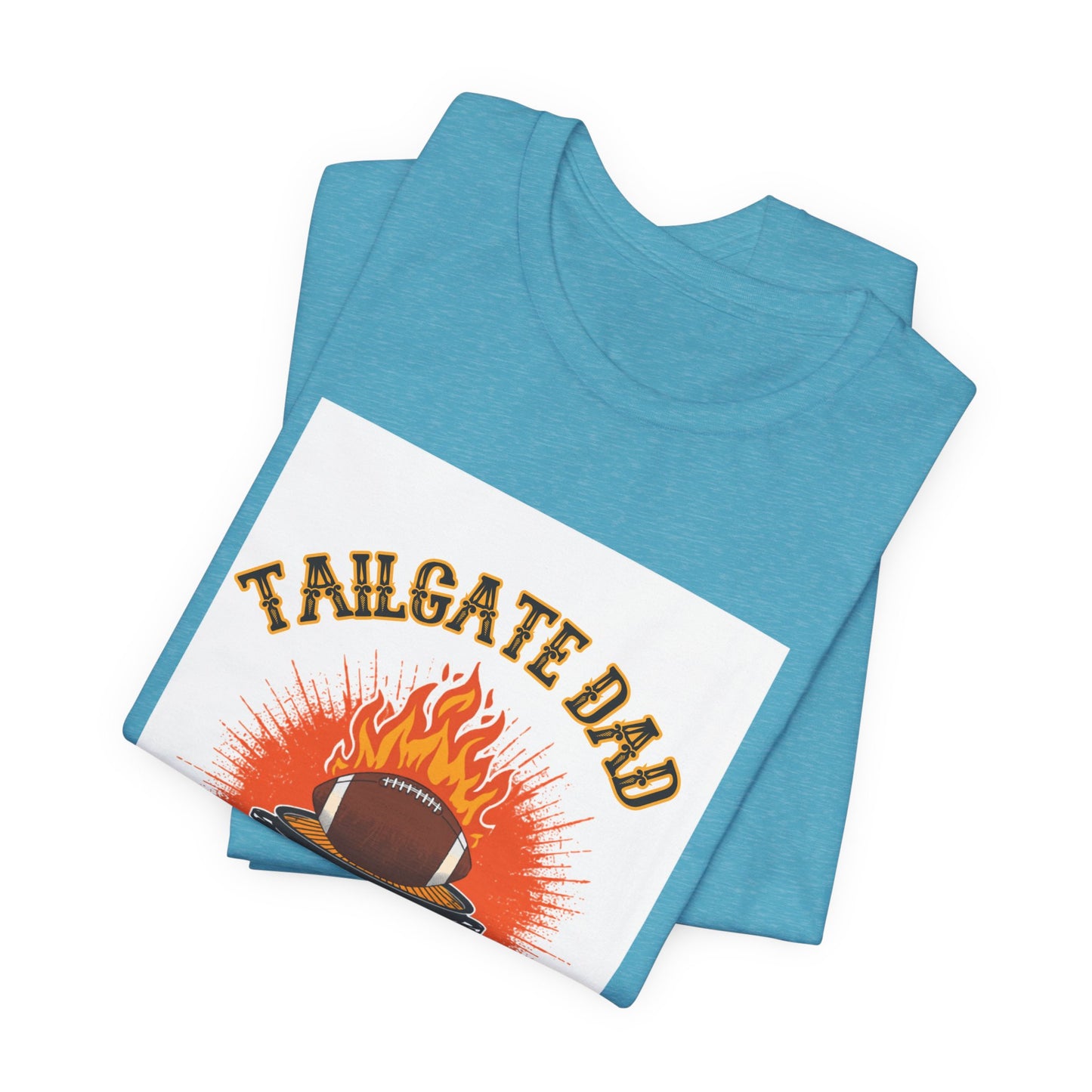 Tailgate Dad T-Shirt — Professional Fan, Amateur Chef | Funny Father's Day Gift for Football and BBQ Dads