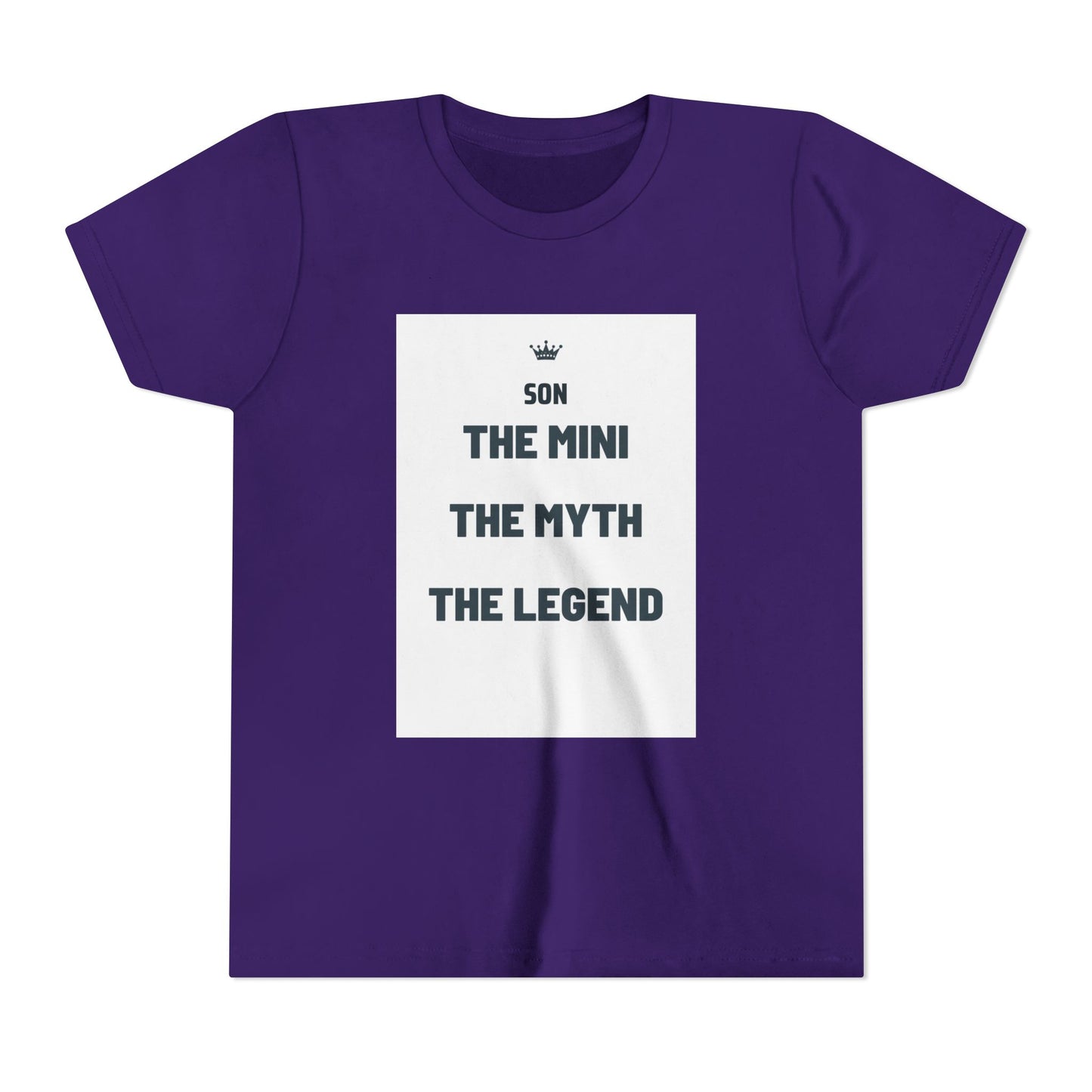 Son, The Mini, The Legend Matching Child T-Shirt — Father's Day Gift | Dad & Mini Me Matching Set