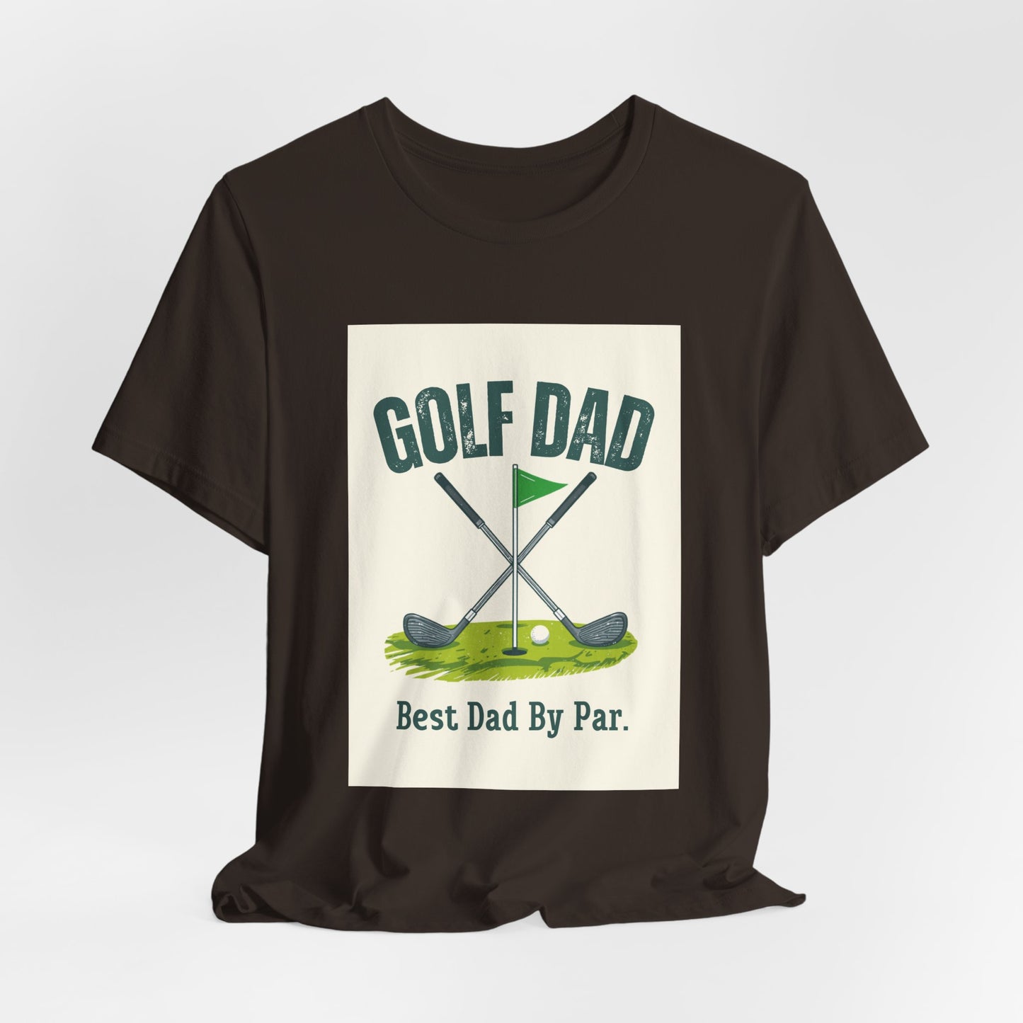 Golf Dad T-Shirt — Best Dad By Par | Funny Father's Day Gift for Golfing Dads | Men's Graphic Tee