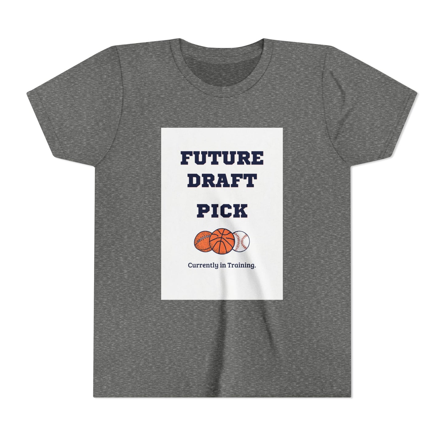 Future Draft Pick Matching Child T-Shirt — Currently in Training | Father's Day Gift | Matching Set with Coach Dad