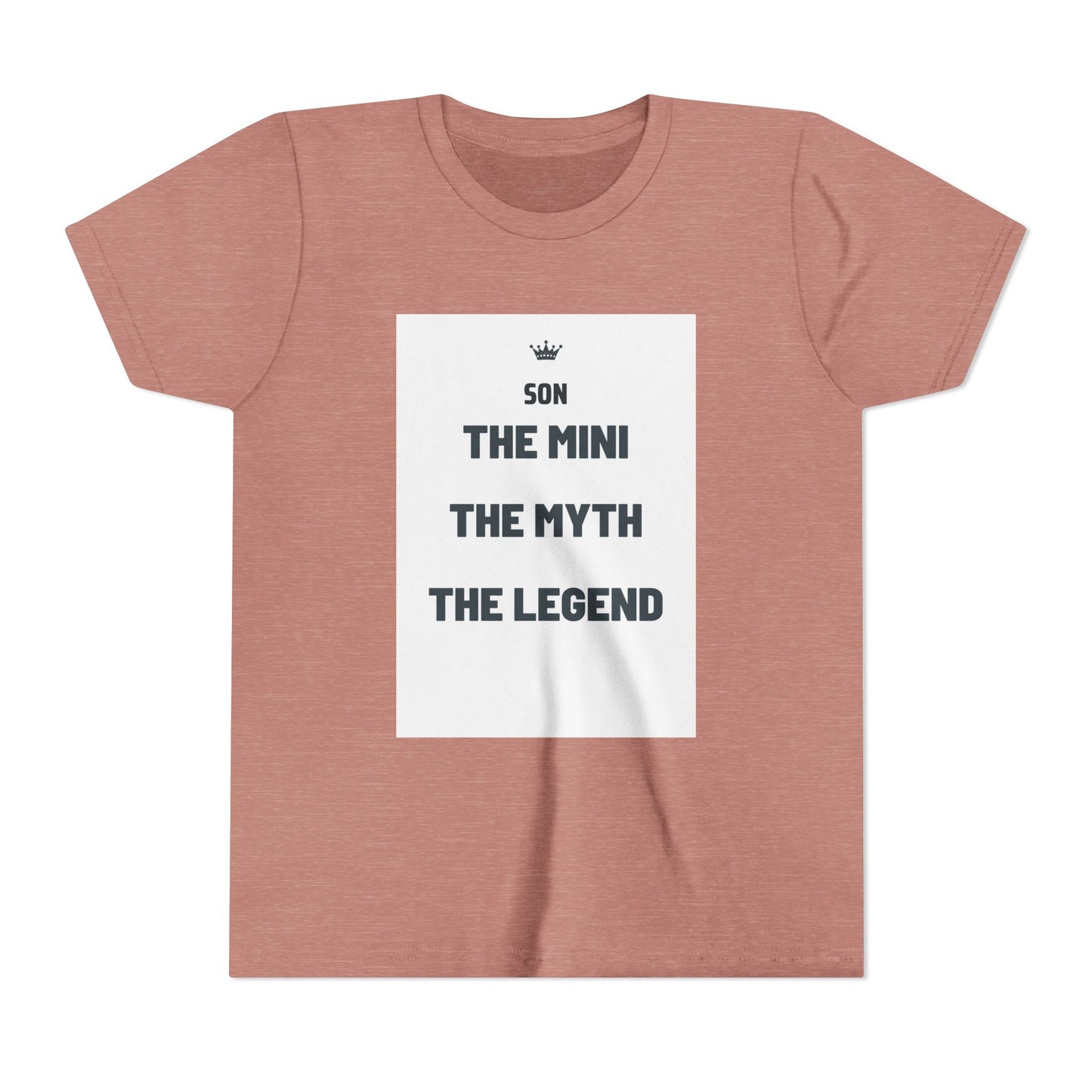 Son, The Mini, The Legend Matching Child T-Shirt — Father's Day Gift | Dad & Mini Me Matching Set