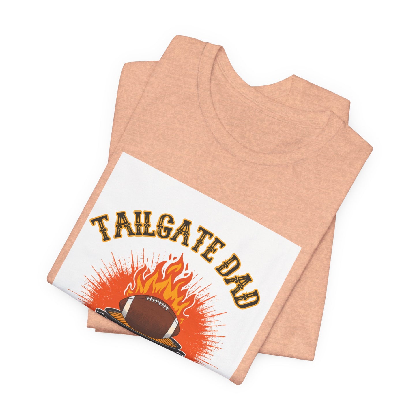 Tailgate Dad T-Shirt — Professional Fan, Amateur Chef | Funny Father's Day Gift for Football and BBQ Dads