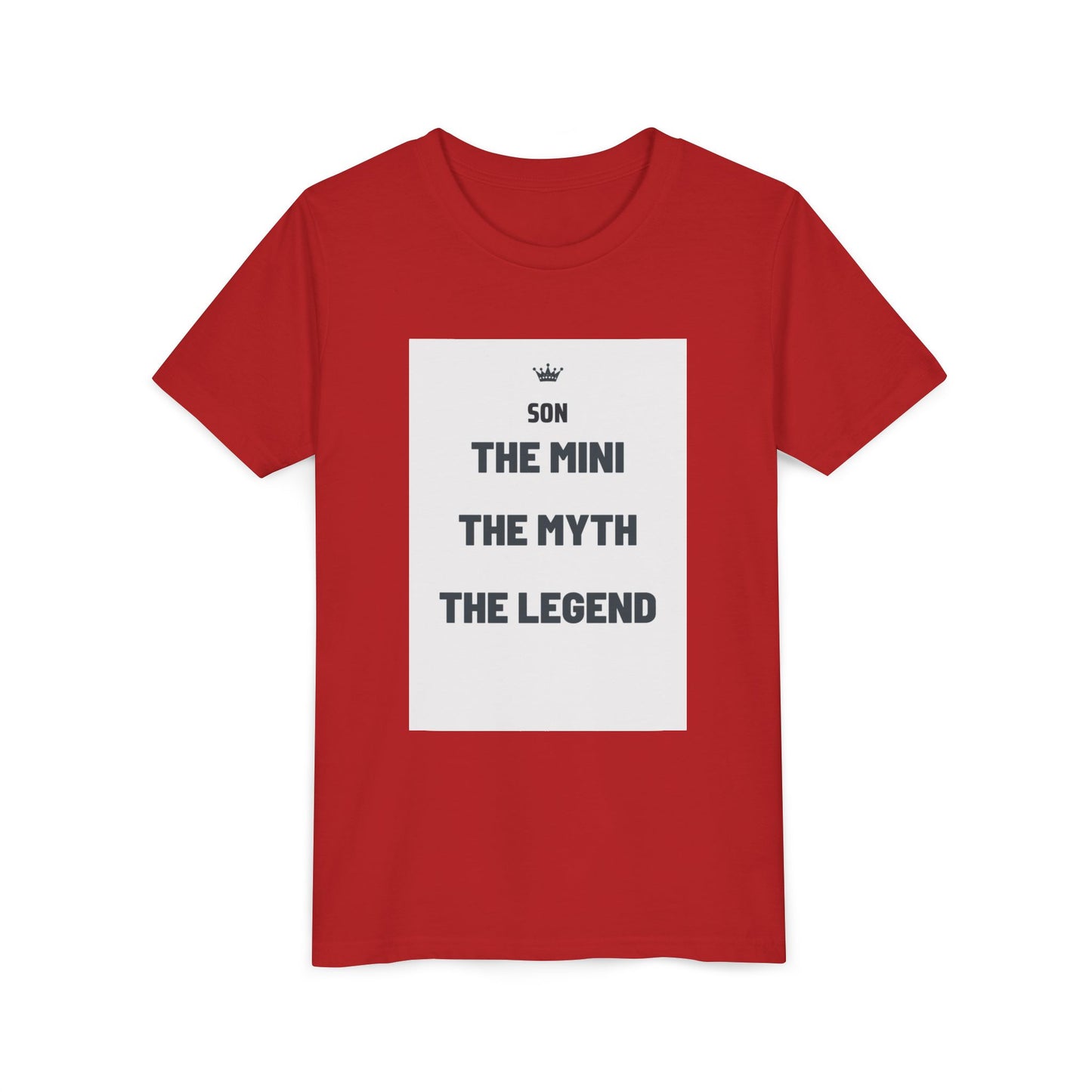 Son, The Mini, The Legend Matching Child T-Shirt — Father's Day Gift | Dad & Mini Me Matching Set