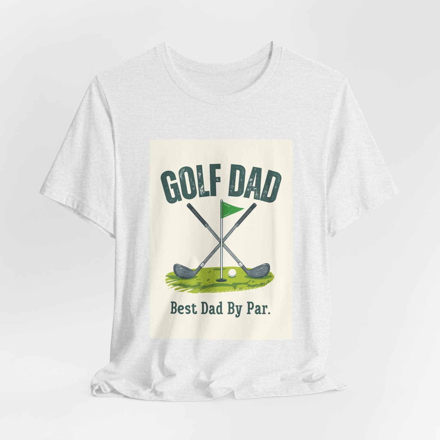 Golf Dad T-Shirt — Best Dad By Par | Funny Father's Day Gift for Golfing Dads | Men's Graphic Tee