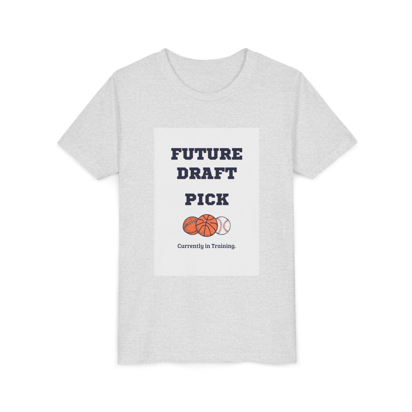 Future Draft Pick Matching Child T-Shirt — Currently in Training | Father's Day Gift | Matching Set with Coach Dad