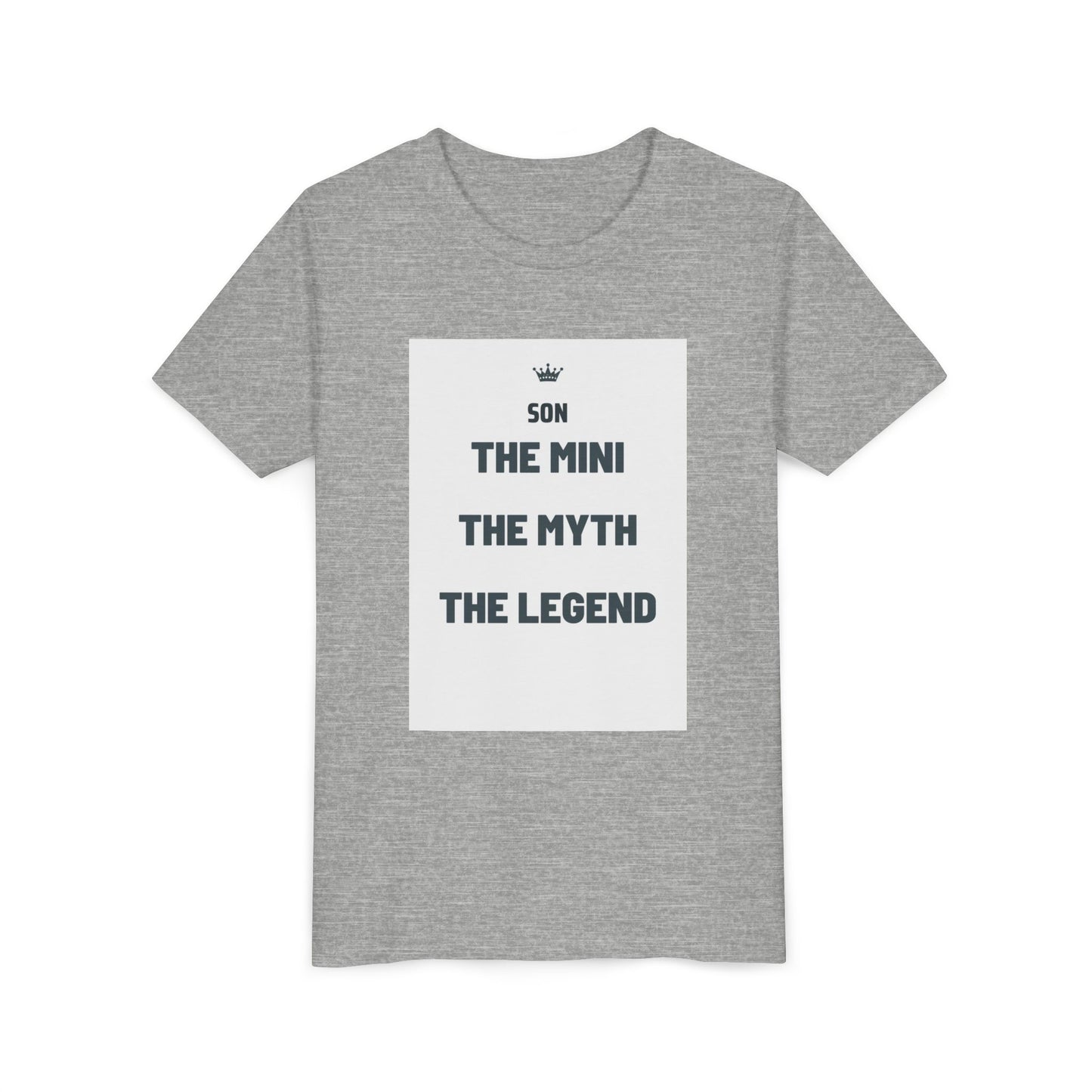 Son, The Mini, The Legend Matching Child T-Shirt — Father's Day Gift | Dad & Mini Me Matching Set