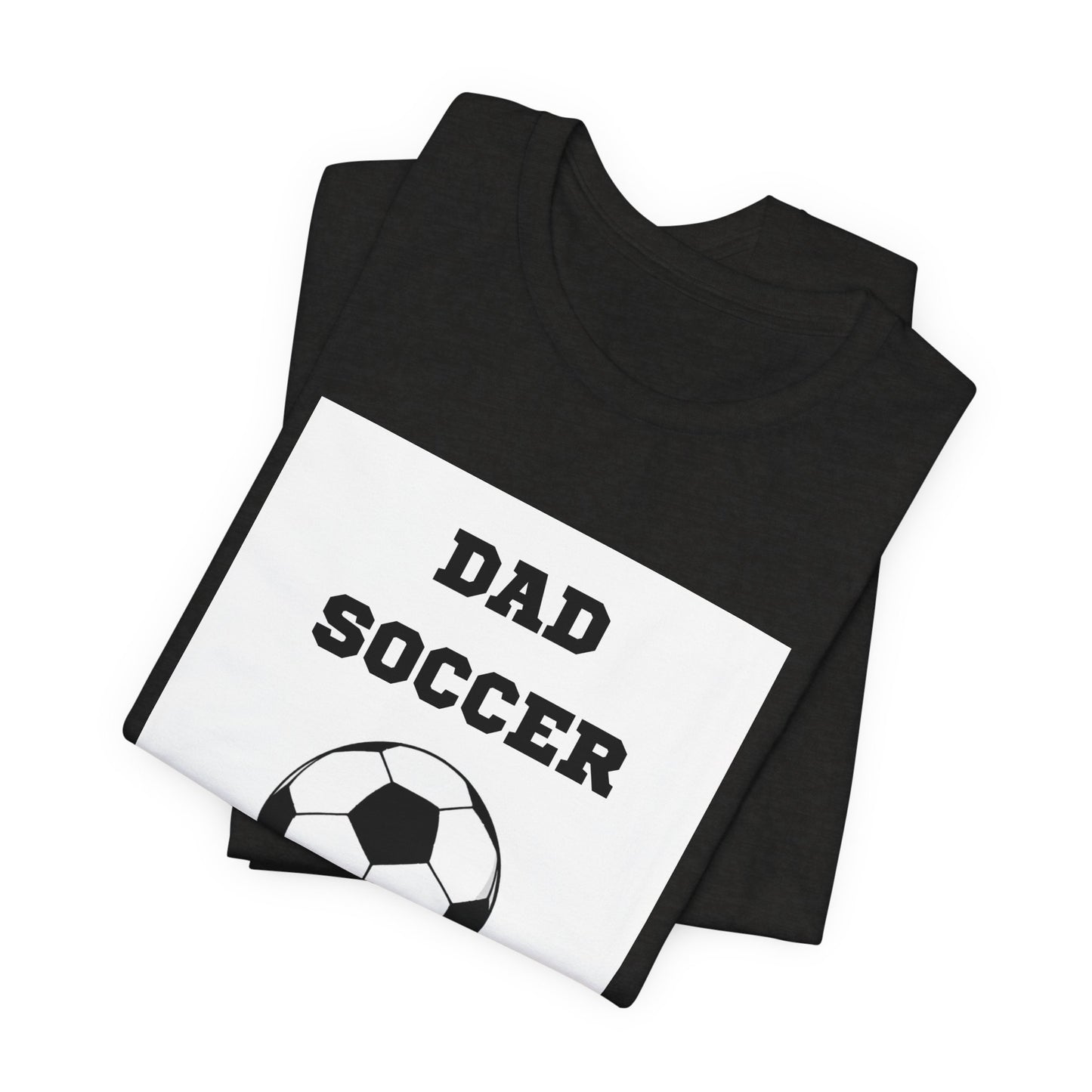 Soccer Dad T-Shirt — Unpaid Uber Driver | Funny Father's Day Gift for Soccer Dads | Men's Graphic Tee