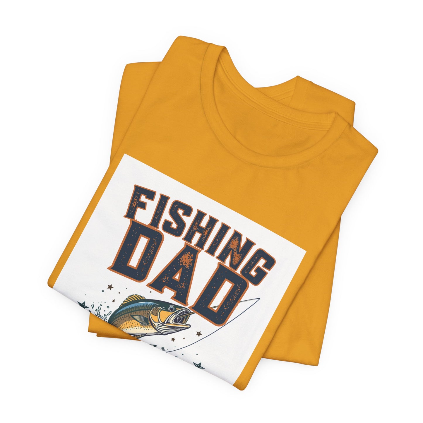 Fishing Dad T-Shirt — I'd Rather Be Fishing | Funny Father's Day Gift for Dads Who Love Fishing | Men's Graphic Tee