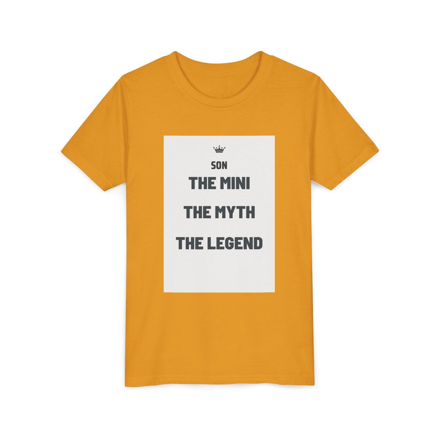 Son, The Mini, The Legend Matching Child T-Shirt — Father's Day Gift | Dad & Mini Me Matching Set