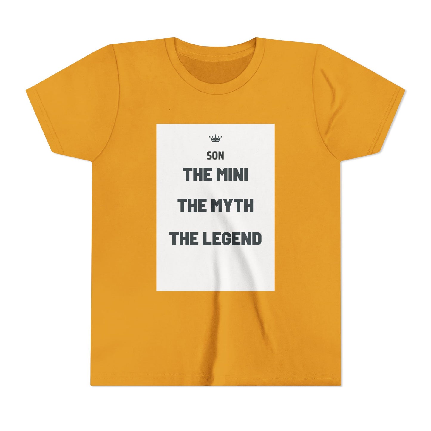 Son, The Mini, The Legend Matching Child T-Shirt — Father's Day Gift | Dad & Mini Me Matching Set