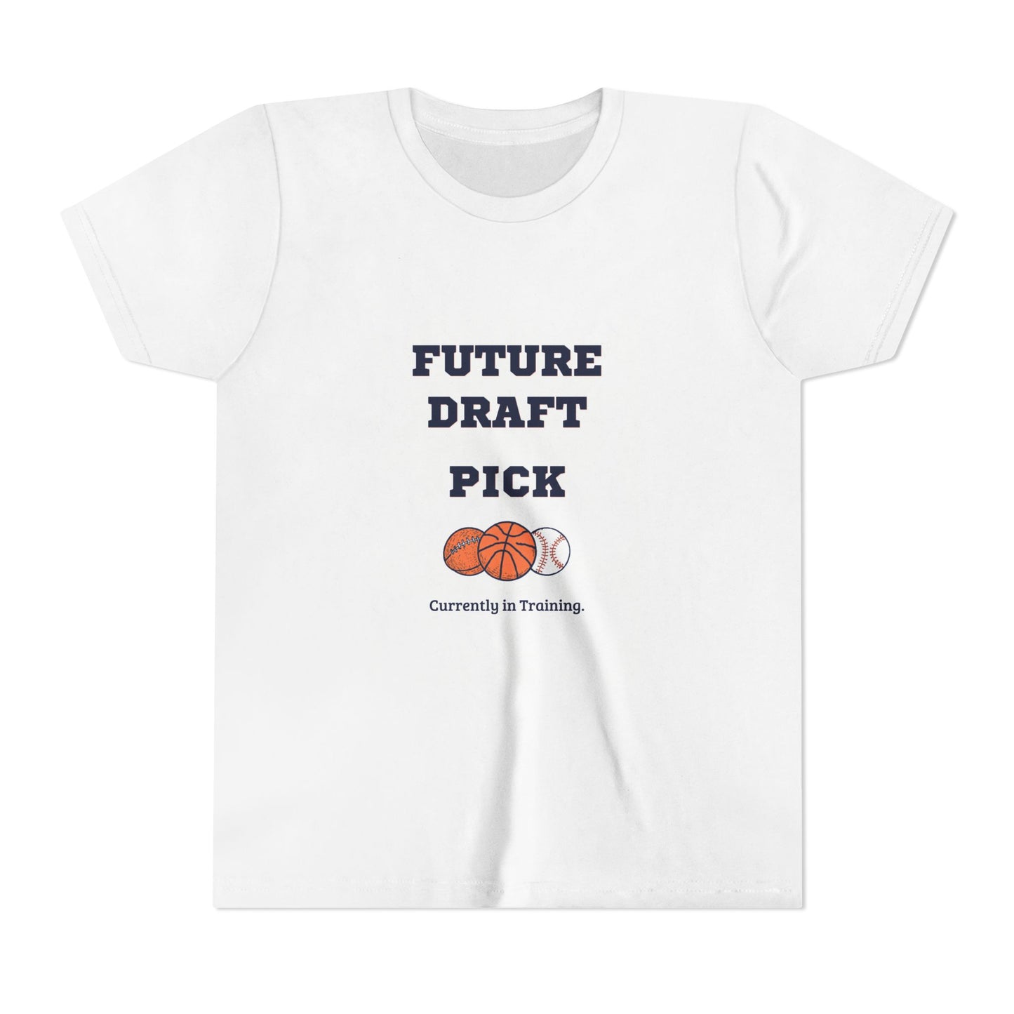 Future Draft Pick Matching Child T-Shirt — Currently in Training | Father's Day Gift | Matching Set with Coach Dad
