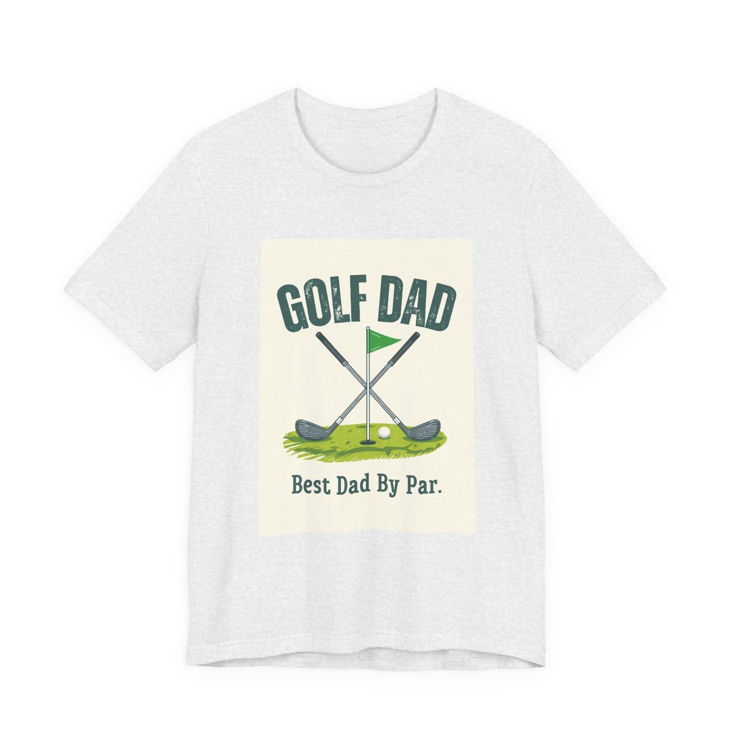 Golf Dad T-Shirt — Best Dad By Par | Funny Father's Day Gift for Golfing Dads | Men's Graphic Tee