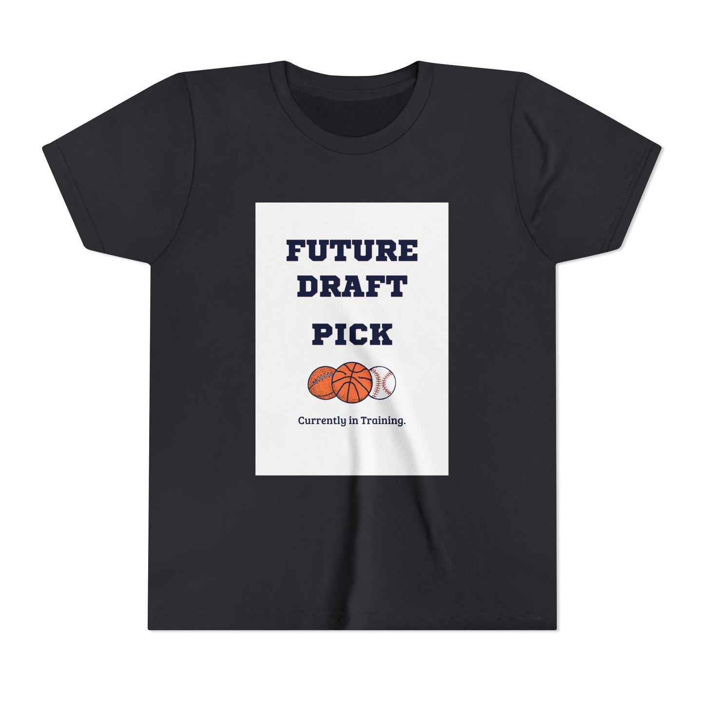 Future Draft Pick Matching Child T-Shirt — Currently in Training | Father's Day Gift | Matching Set with Coach Dad