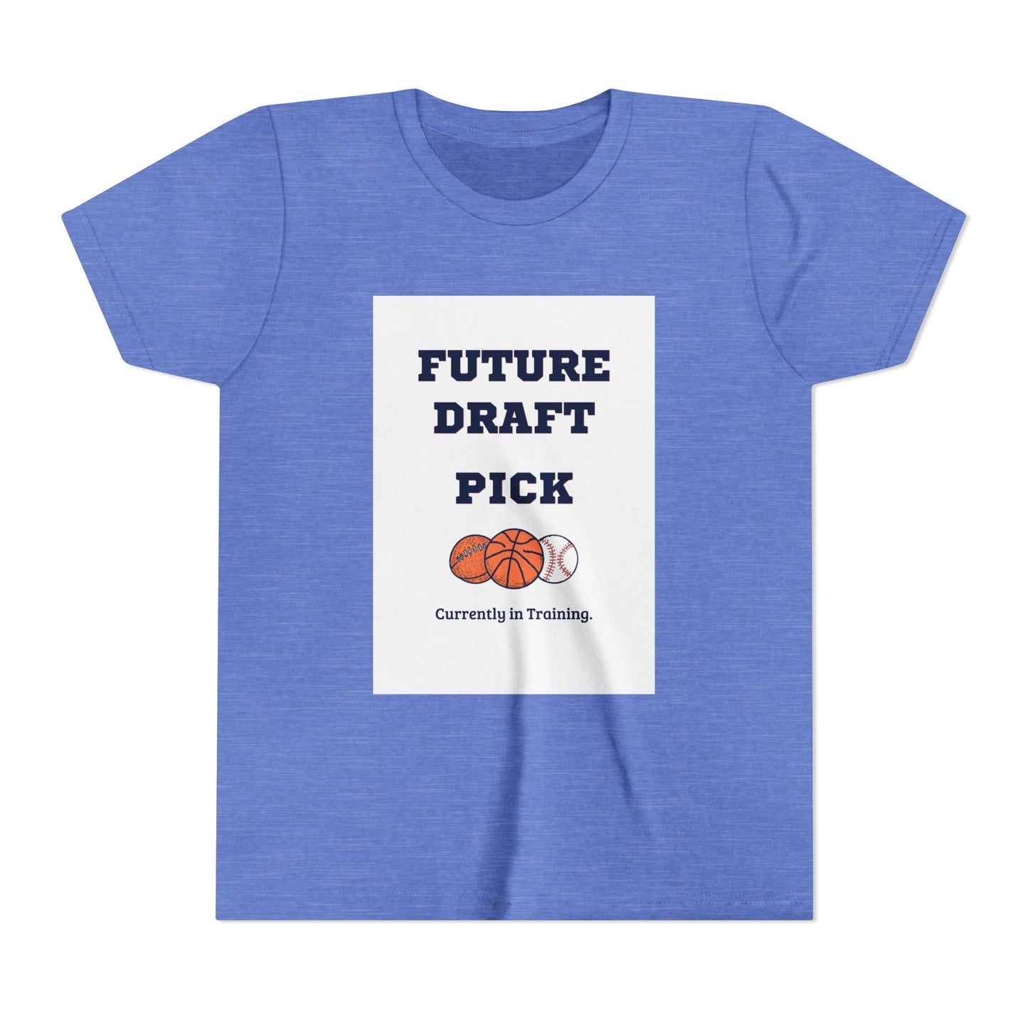 Future Draft Pick Matching Child T-Shirt — Currently in Training | Father's Day Gift | Matching Set with Coach Dad