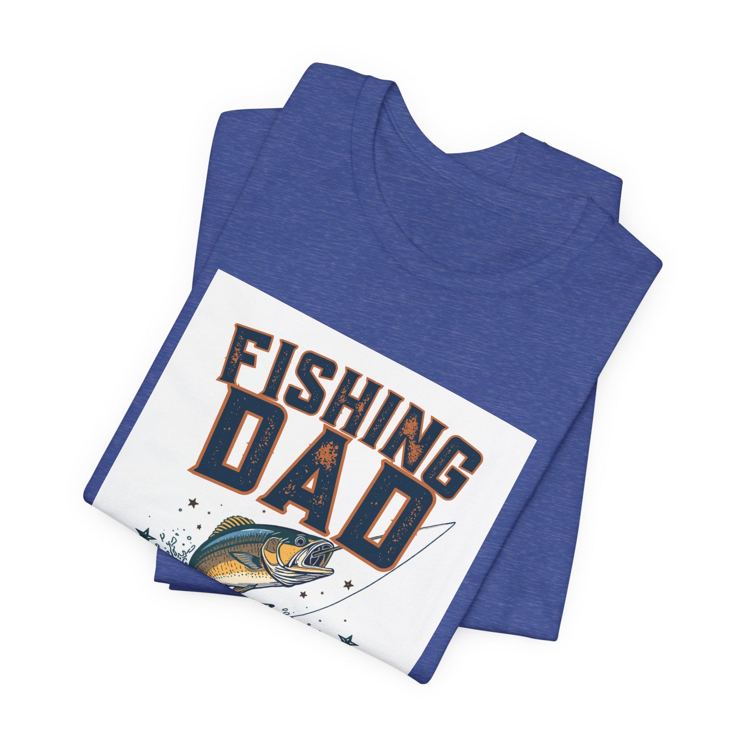 Fishing Dad T-Shirt — I'd Rather Be Fishing | Funny Father's Day Gift for Dads Who Love Fishing | Men's Graphic Tee