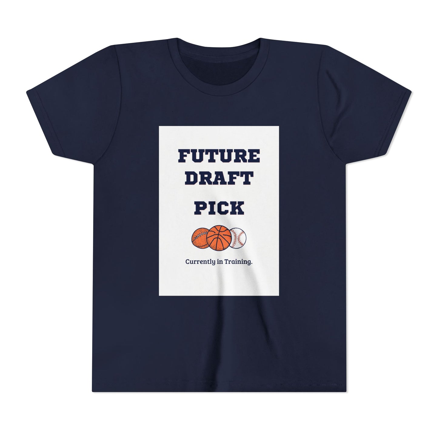 Future Draft Pick Matching Child T-Shirt — Currently in Training | Father's Day Gift | Matching Set with Coach Dad