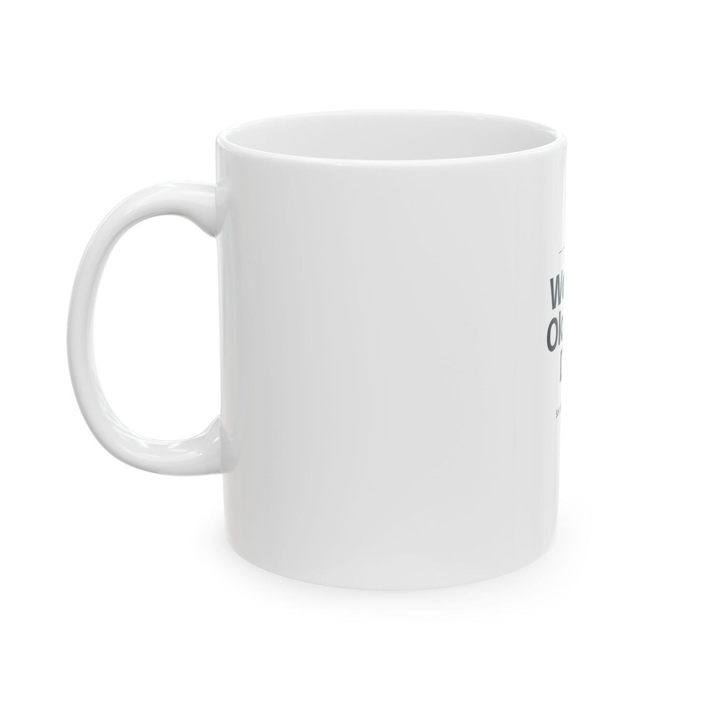 World's Okayest Dad Retro Vintage Coffee Mug — Funny Father's Day Gift for Dad | 11oz & 15oz Ceramic Mug