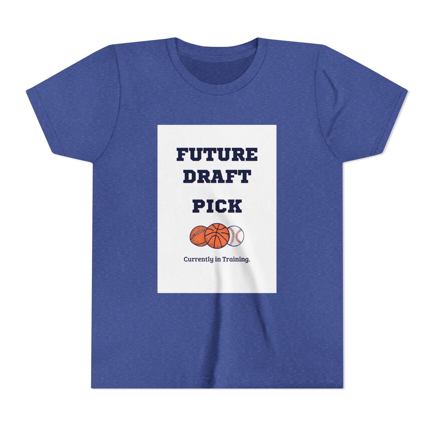 Future Draft Pick Matching Child T-Shirt — Currently in Training | Father's Day Gift | Matching Set with Coach Dad