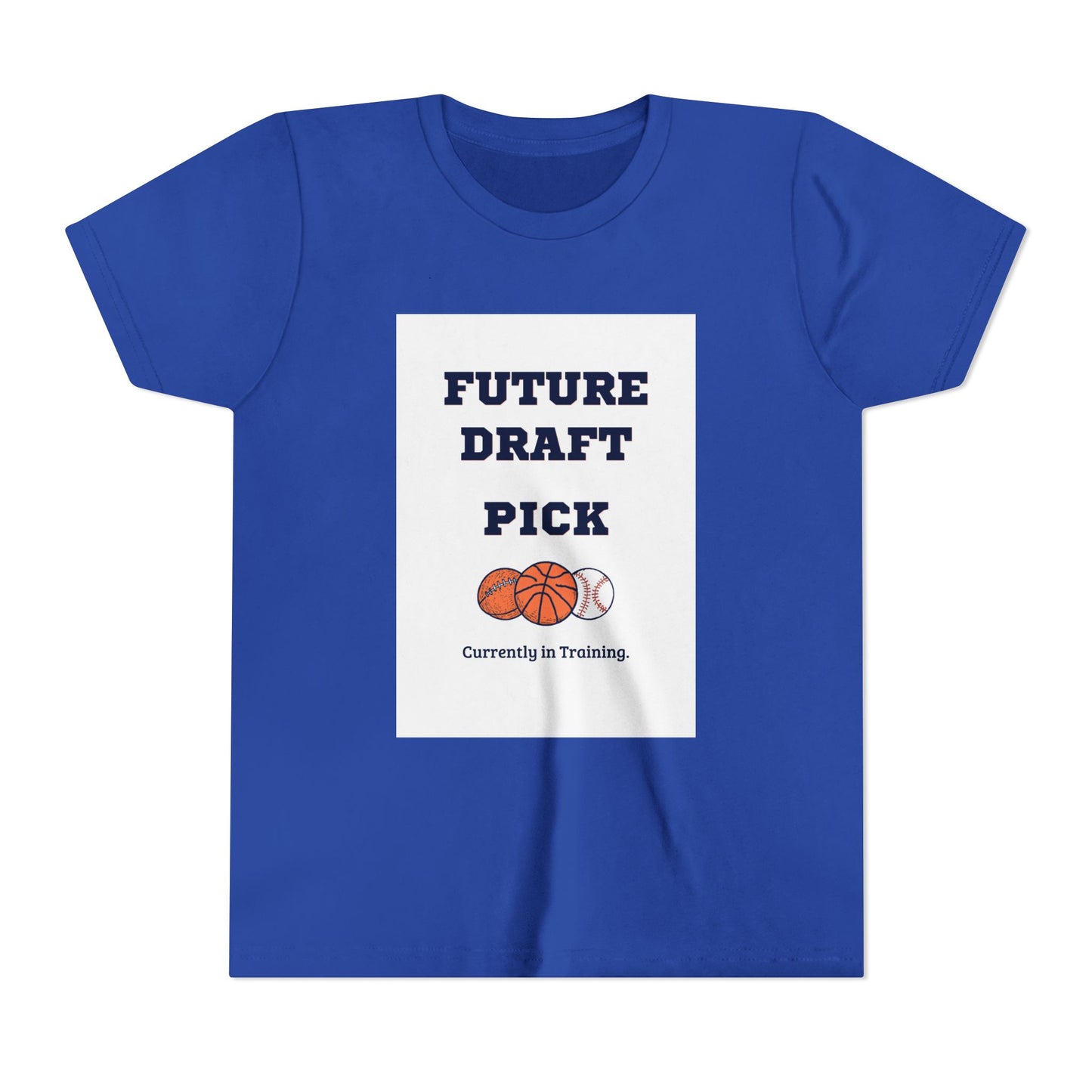 Future Draft Pick Matching Child T-Shirt — Currently in Training | Father's Day Gift | Matching Set with Coach Dad
