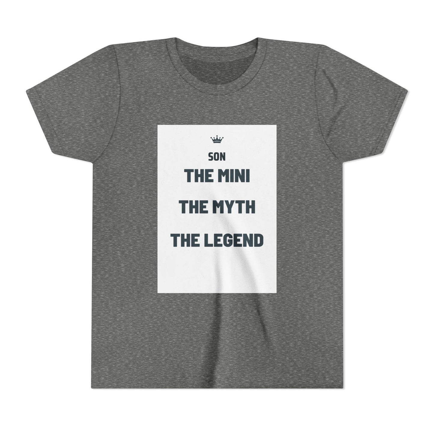 Son, The Mini, The Legend Matching Child T-Shirt — Father's Day Gift | Dad & Mini Me Matching Set