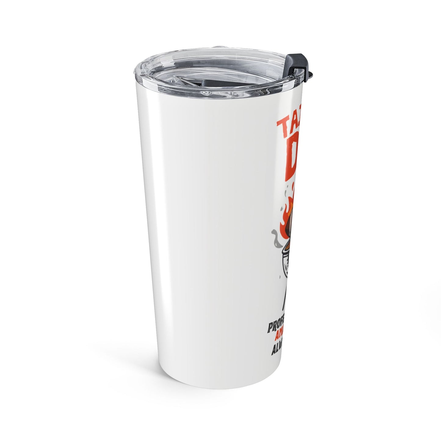 Tailgate Dad Insulated Tumbler — Professional Fan, Amateur Chef | Father's Day Gift for Football and BBQ Dads | 20oz