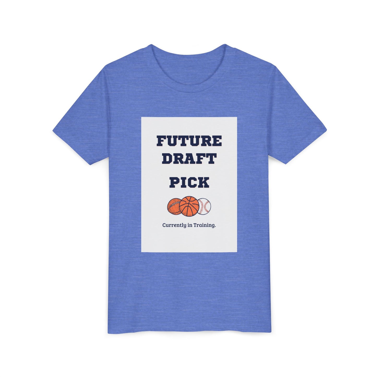 Future Draft Pick Matching Child T-Shirt — Currently in Training | Father's Day Gift | Matching Set with Coach Dad