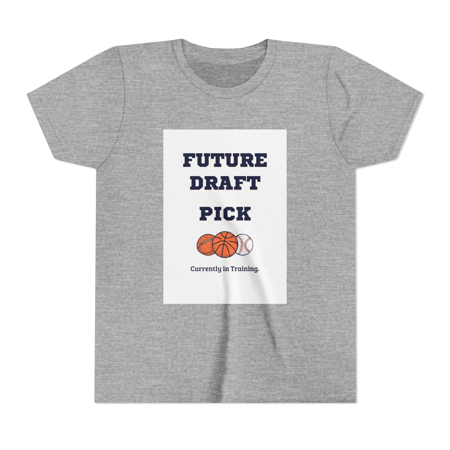 Future Draft Pick Matching Child T-Shirt — Currently in Training | Father's Day Gift | Matching Set with Coach Dad