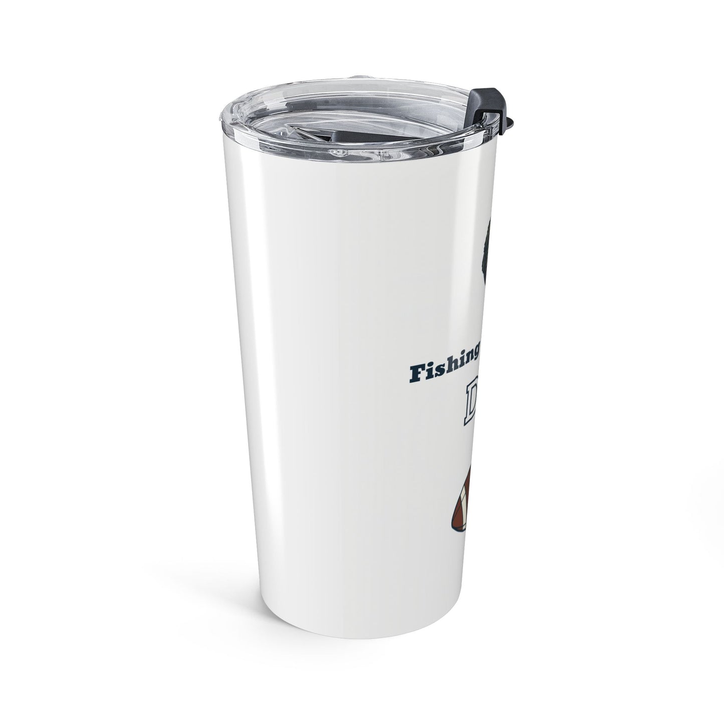 Fishing and Football Dad Insulated Tumbler — My Two Favorite Seasons | Father's Day Gift for Sports Dads | 20oz
