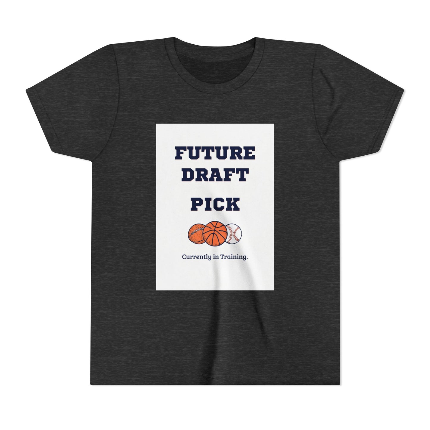 Future Draft Pick Matching Child T-Shirt — Currently in Training | Father's Day Gift | Matching Set with Coach Dad