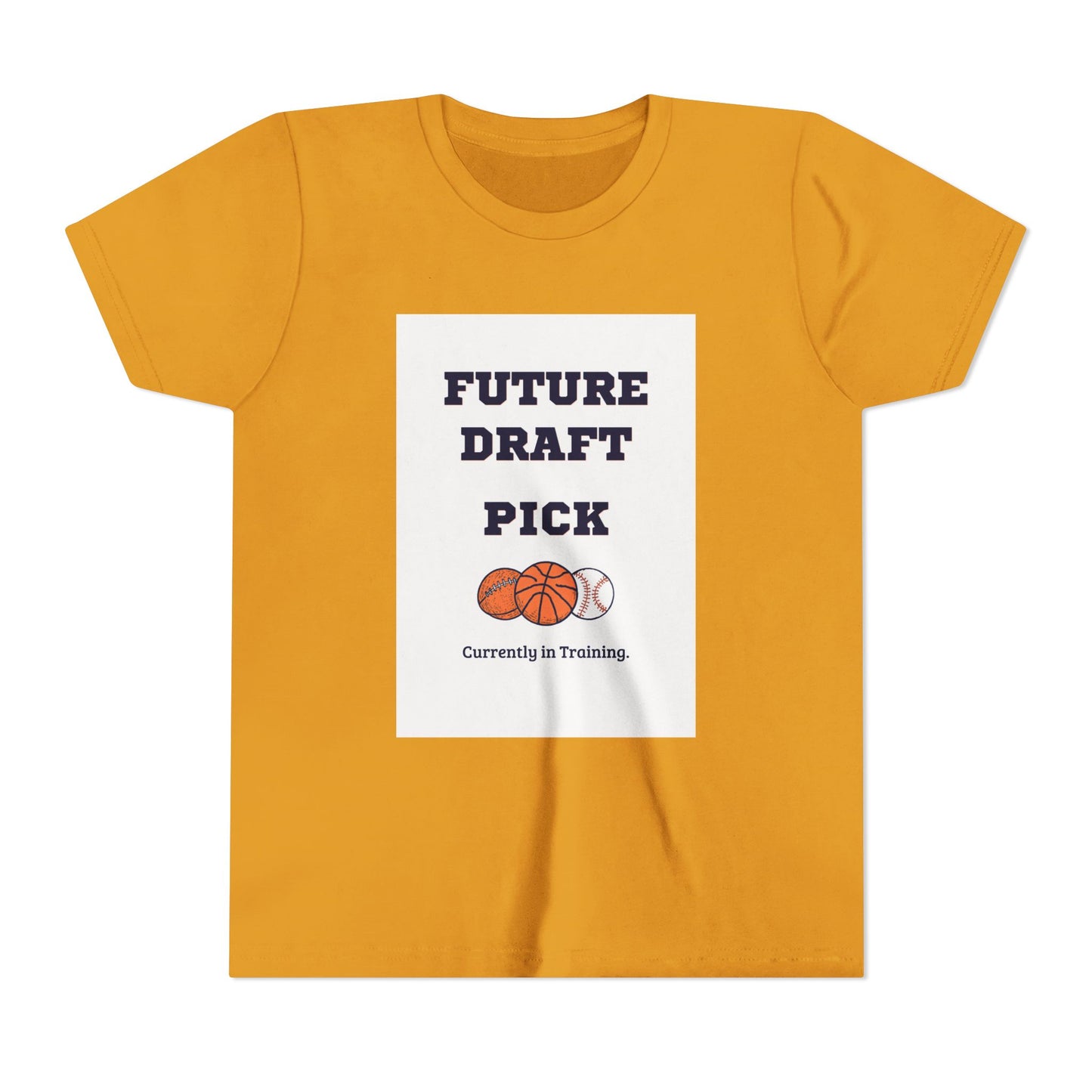 Future Draft Pick Matching Child T-Shirt — Currently in Training | Father's Day Gift | Matching Set with Coach Dad