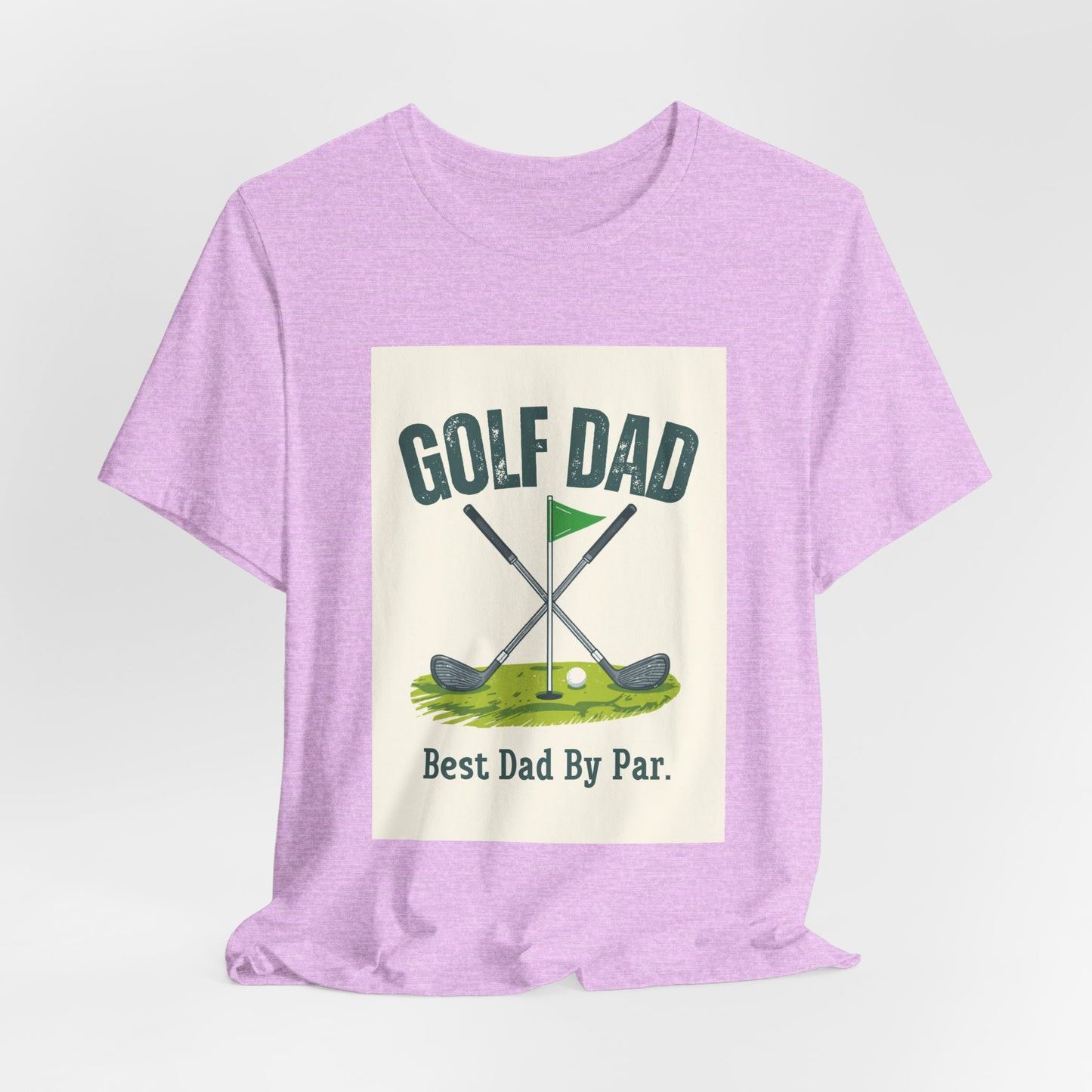 Golf Dad T-Shirt — Best Dad By Par | Funny Father's Day Gift for Golfing Dads | Men's Graphic Tee