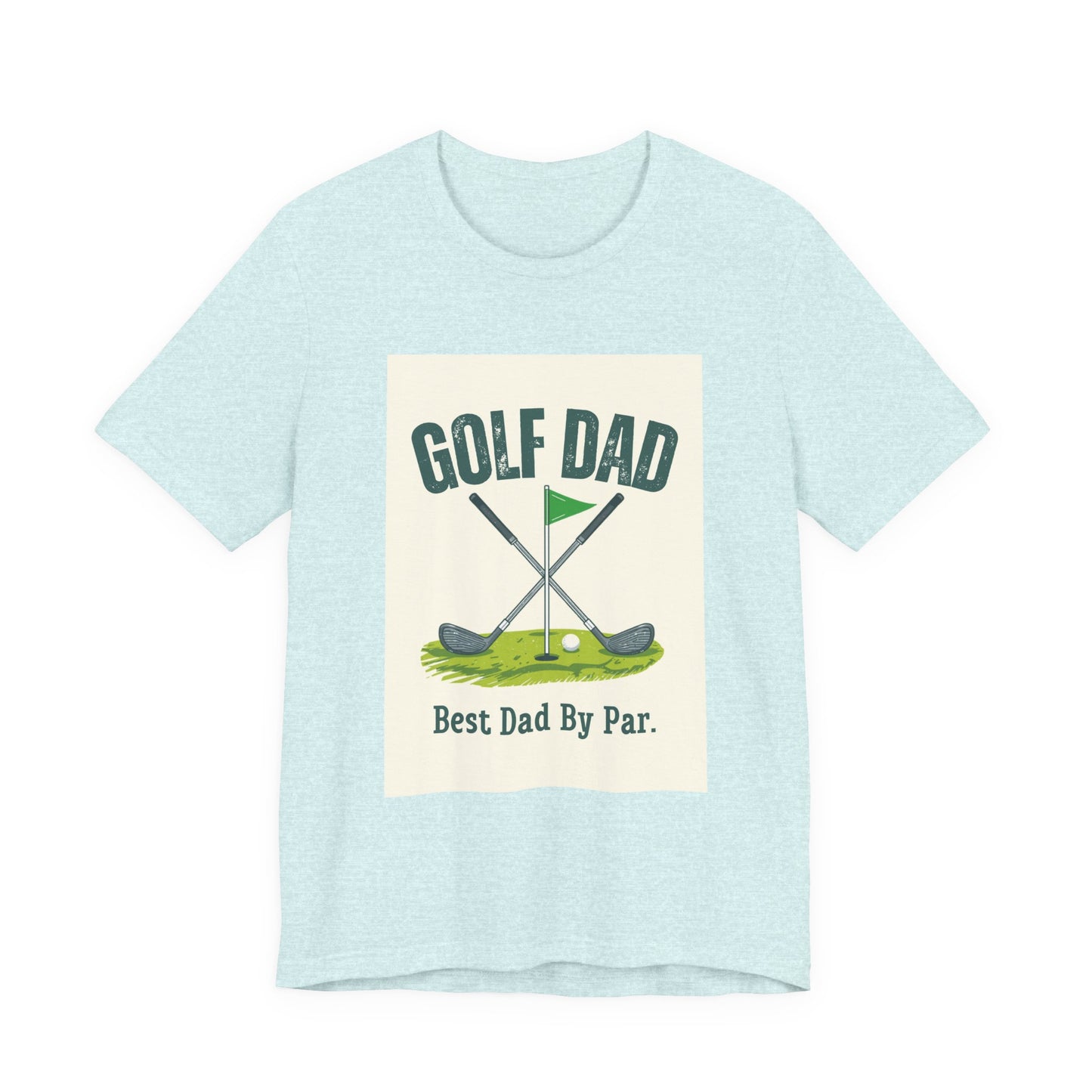 Golf Dad T-Shirt — Best Dad By Par | Funny Father's Day Gift for Golfing Dads | Men's Graphic Tee