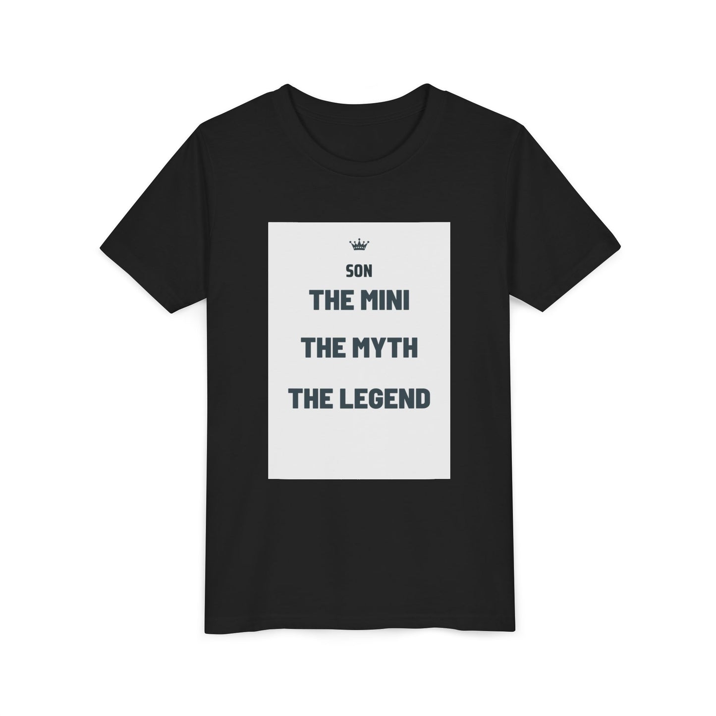 Son, The Mini, The Legend Matching Child T-Shirt — Father's Day Gift | Dad & Mini Me Matching Set