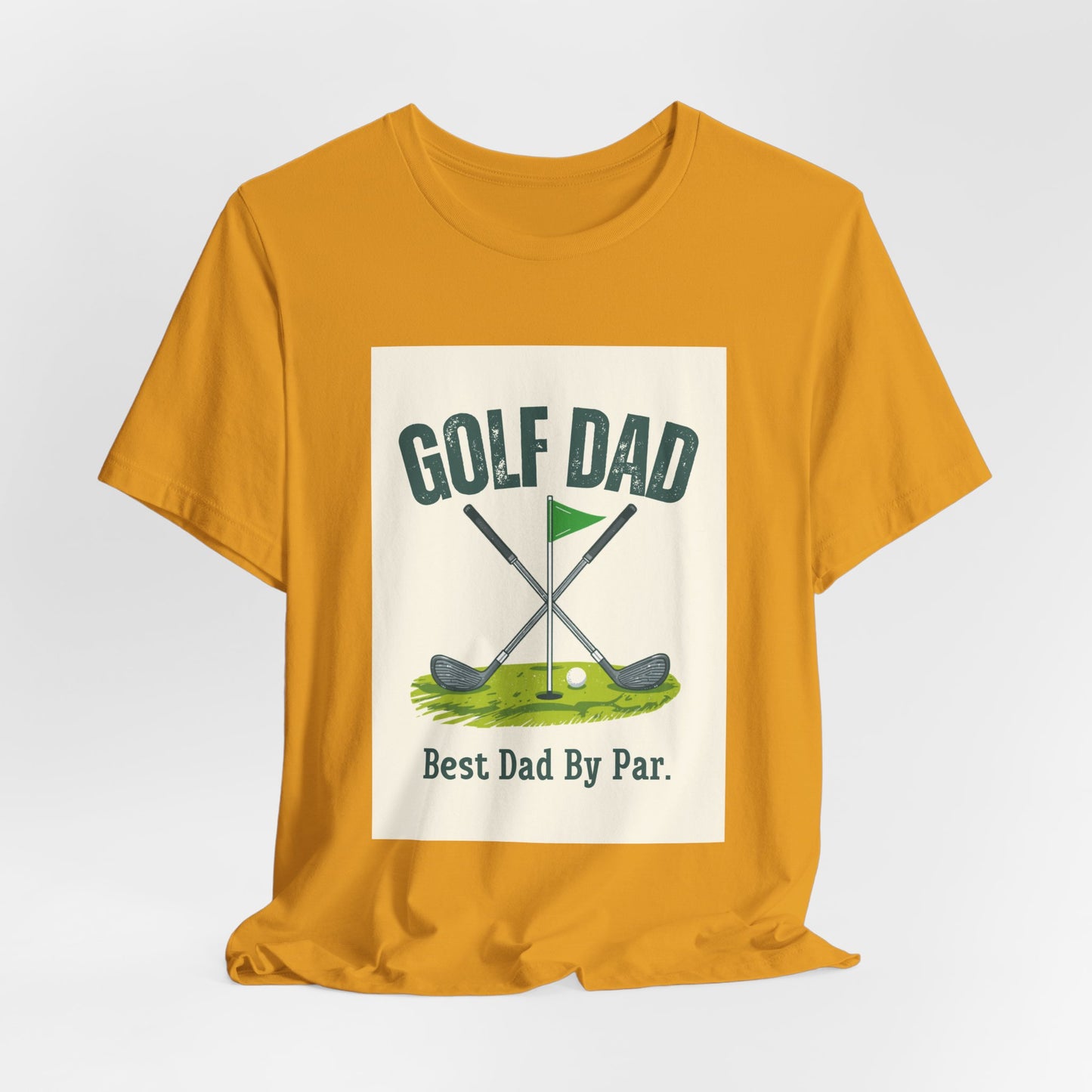 Golf Dad T-Shirt — Best Dad By Par | Funny Father's Day Gift for Golfing Dads | Men's Graphic Tee