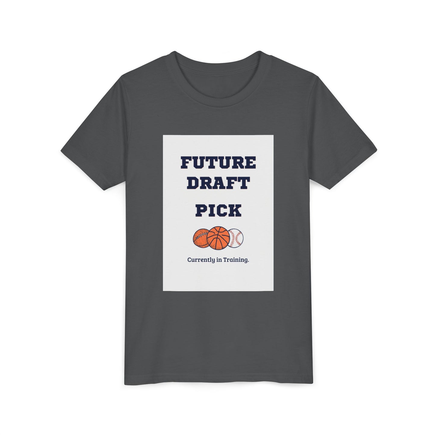 Future Draft Pick Matching Child T-Shirt — Currently in Training | Father's Day Gift | Matching Set with Coach Dad