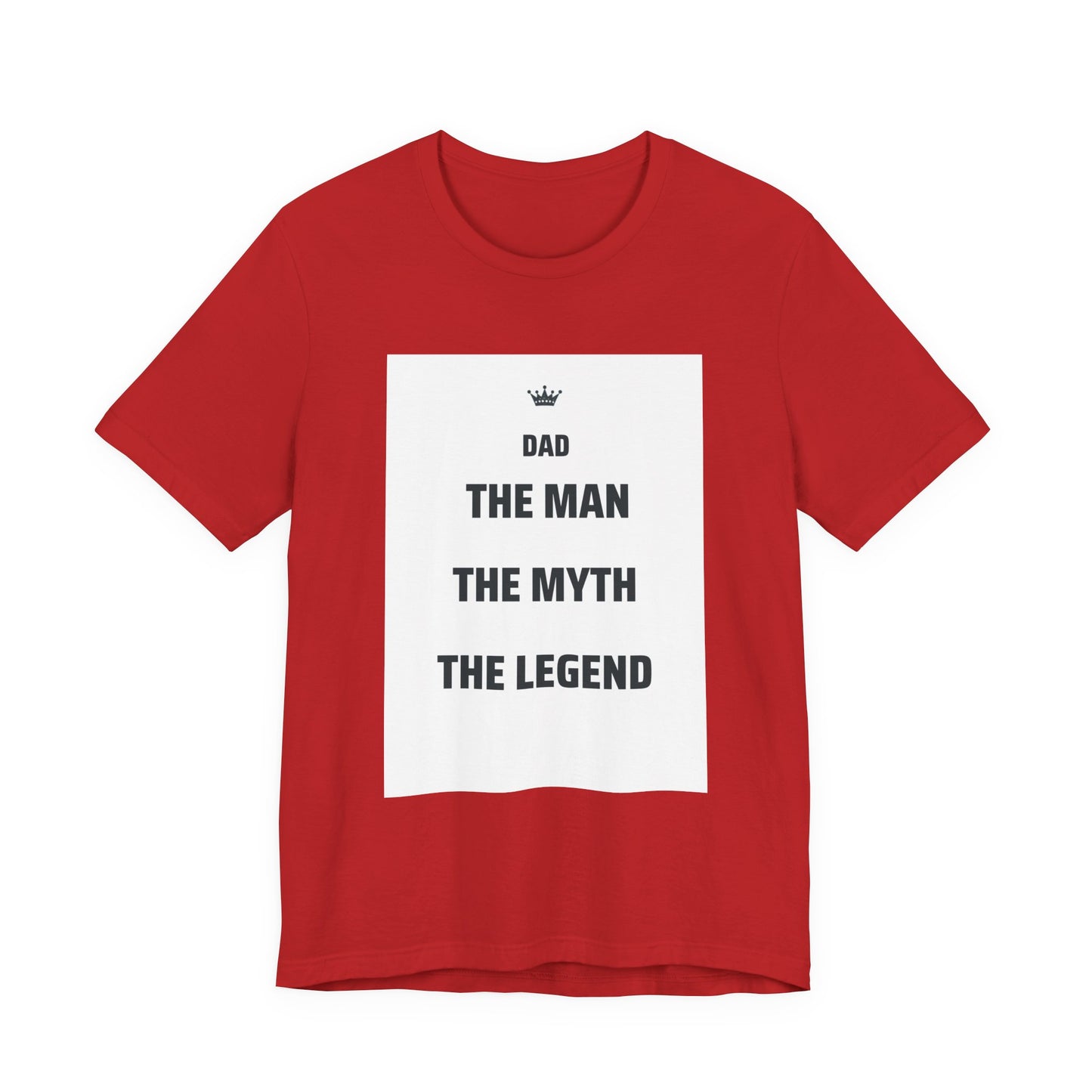 The Man The Myth The Legend Matching Father T-Shirt — Funny Father's Day Gift | Dad & Mini Me Shirts