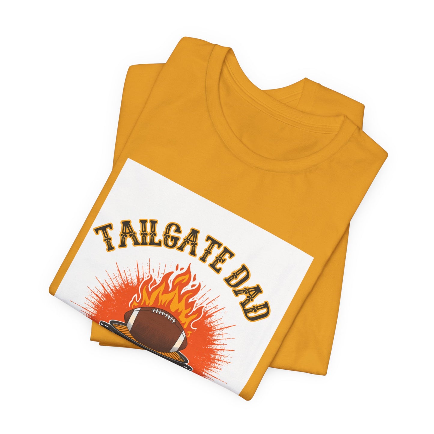 Tailgate Dad T-Shirt — Professional Fan, Amateur Chef | Funny Father's Day Gift for Football and BBQ Dads