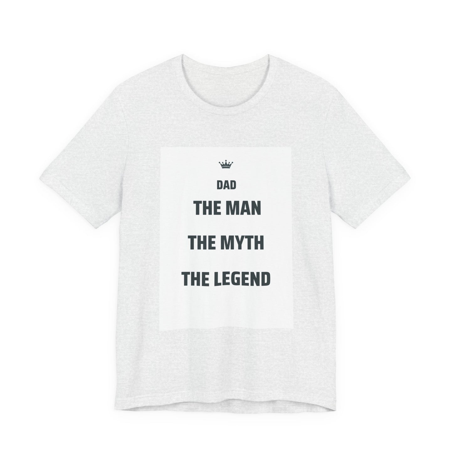 The Man The Myth The Legend Matching Father T-Shirt — Funny Father's Day Gift | Dad & Mini Me Shirts