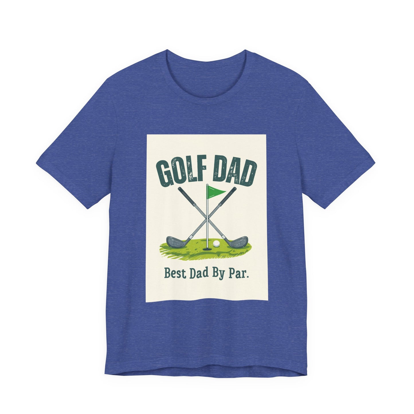 Golf Dad T-Shirt — Best Dad By Par | Funny Father's Day Gift for Golfing Dads | Men's Graphic Tee