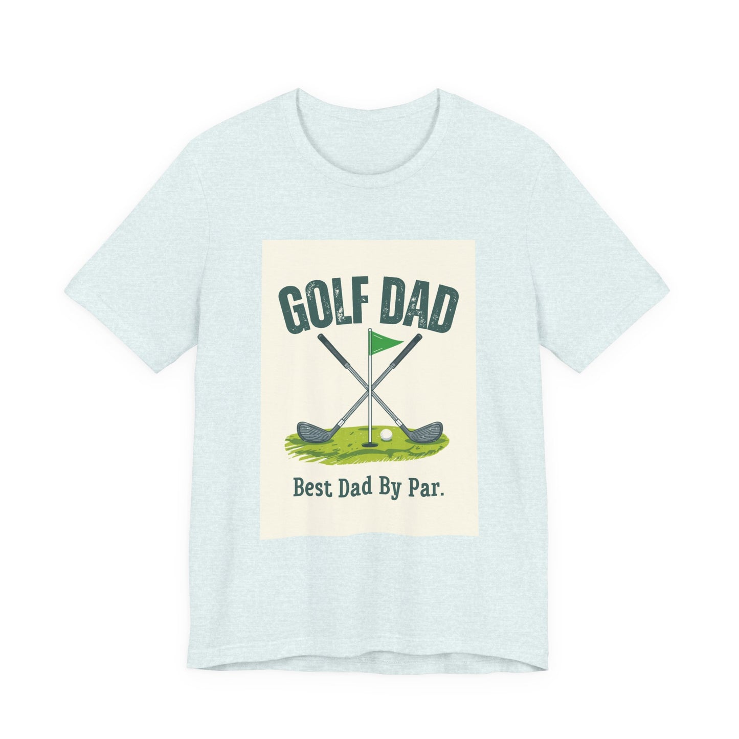 Golf Dad T-Shirt — Best Dad By Par | Funny Father's Day Gift for Golfing Dads | Men's Graphic Tee