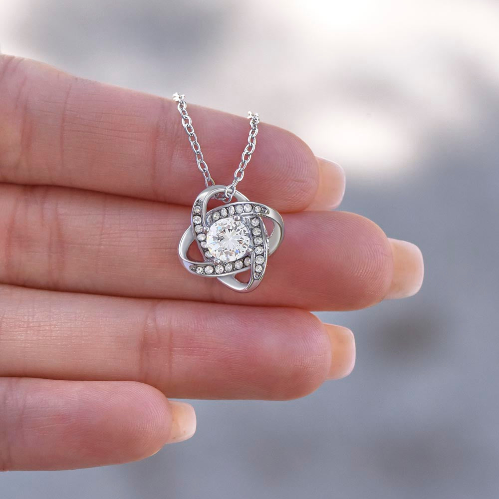 Class of 2026 Love Knot Necklace — Graduation Gift for Her | The Best is Yet to Come | Gift Box Included