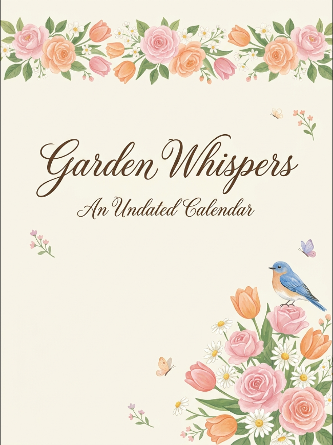 Garden Whispers — An Undated Calendar